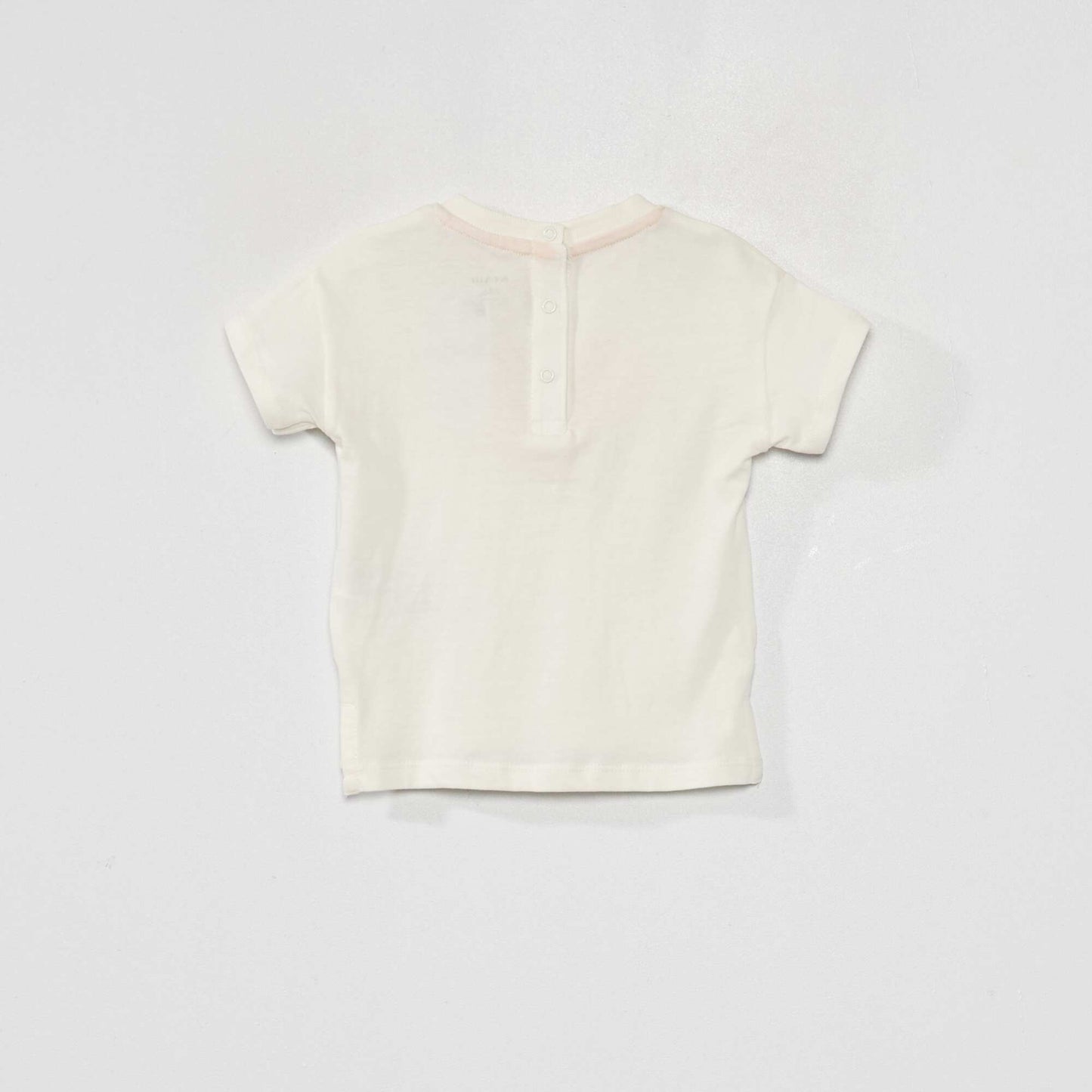 Tee-shirt à message 'generous' Blanc