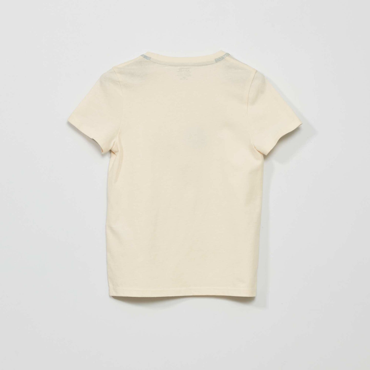 T-shirt à manches courtes Ecru
