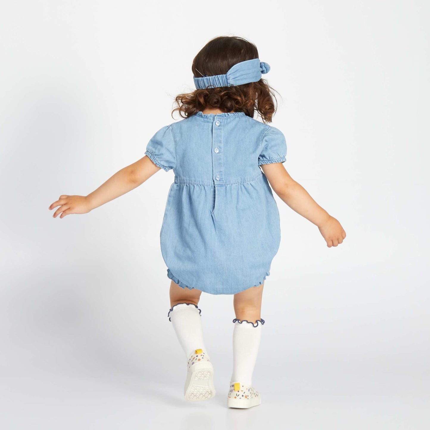 Ensemble barboteuse avec accessoires Bleu