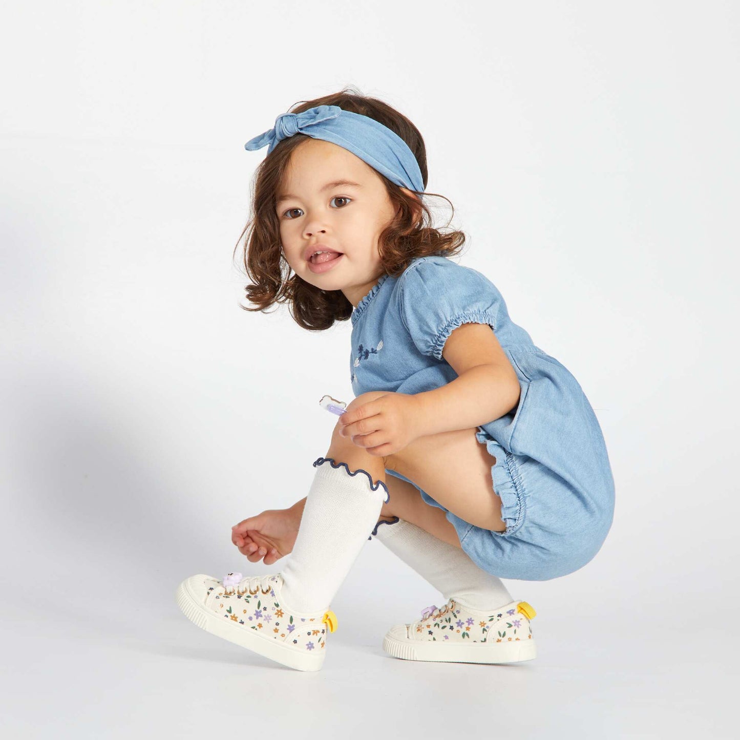 Ensemble barboteuse avec accessoires Bleu