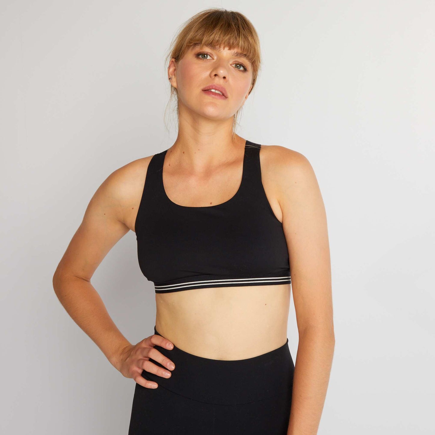 Brassière de sport noir