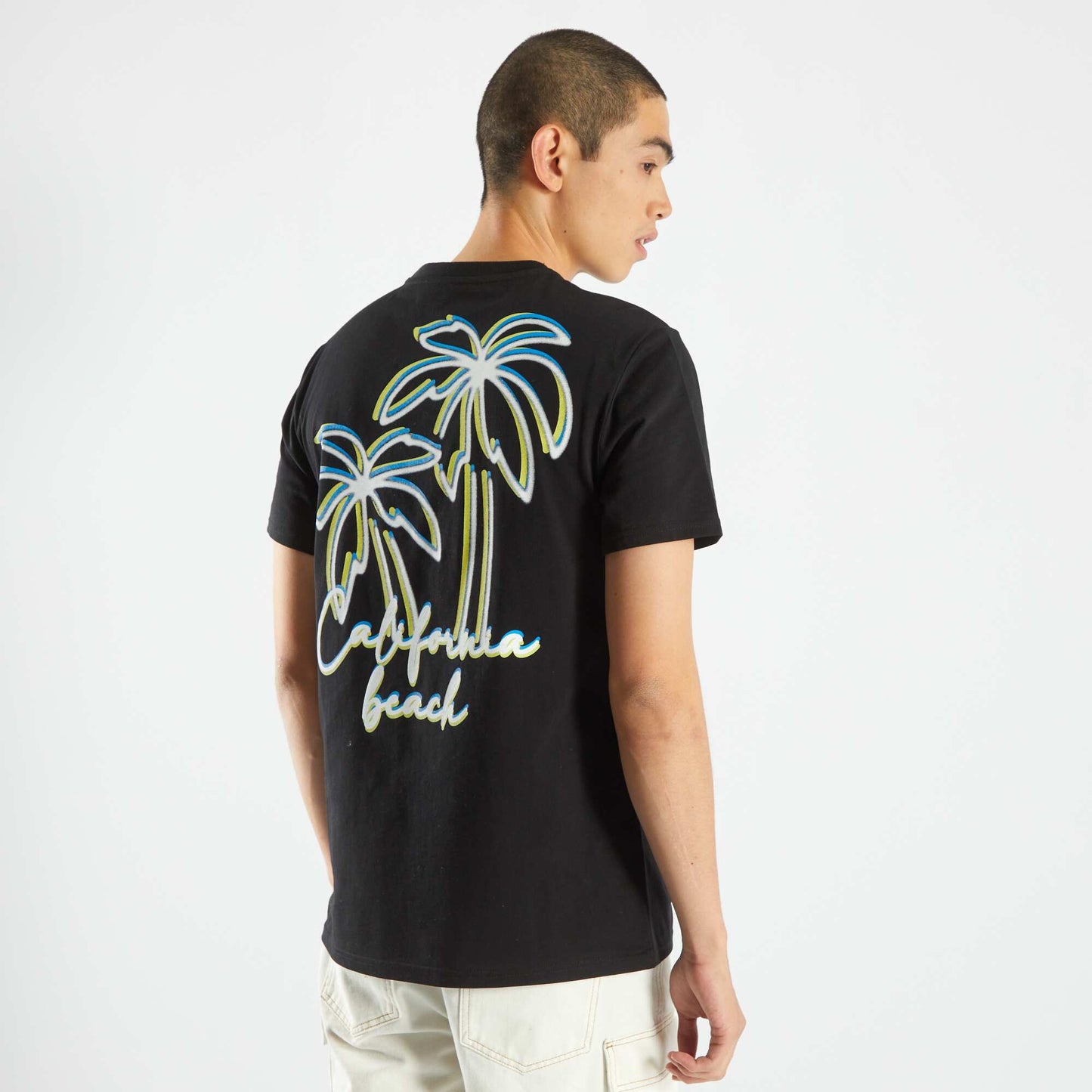 T-shirt à manches courtes noir