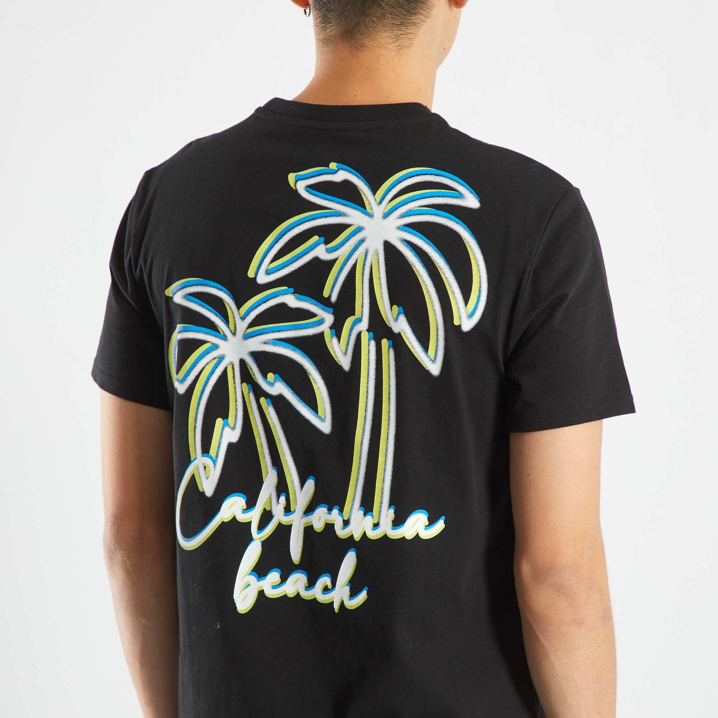 T-shirt à manches courtes noir
