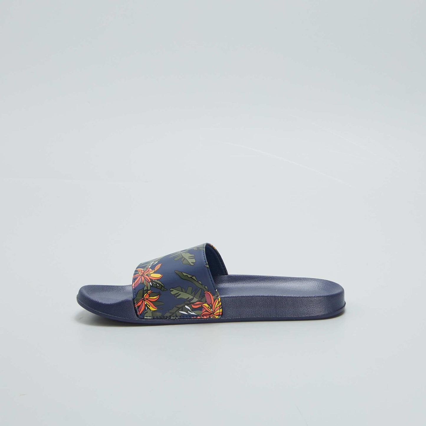Mules de piscine Bleu