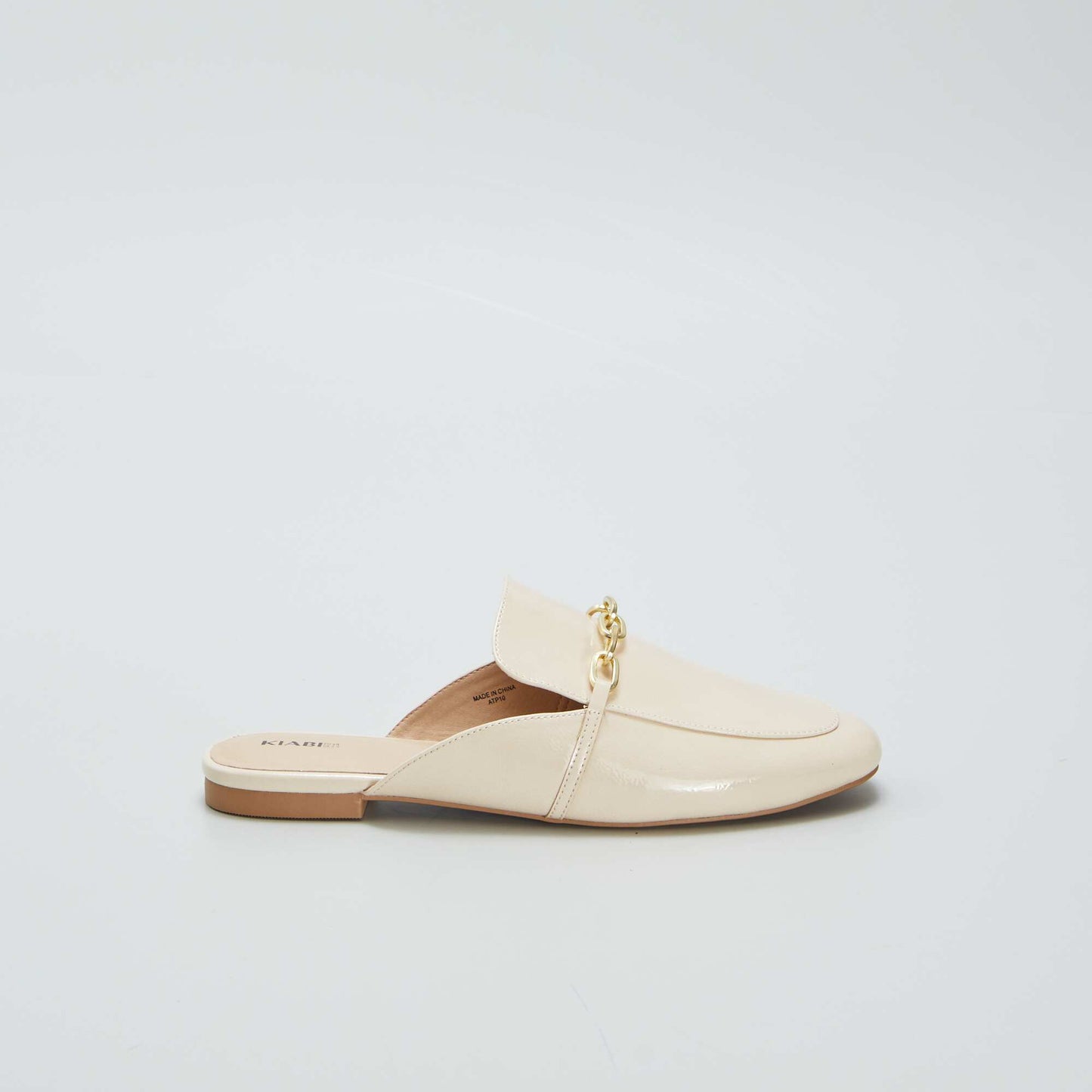 Mules mocassins Beige