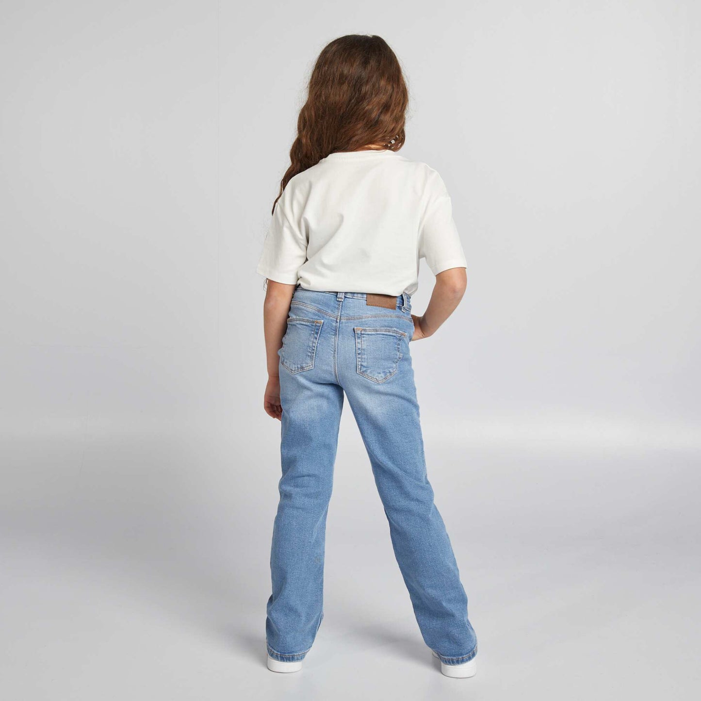 Jean flare Bleu
