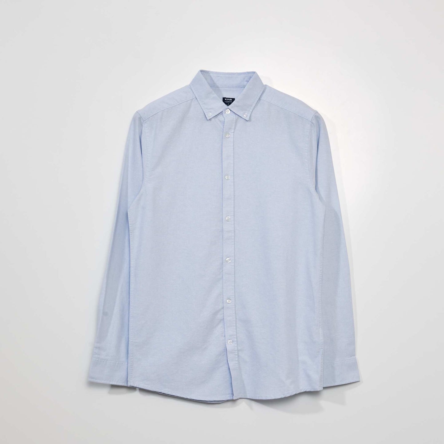 Chemise en coton oxford Bleu