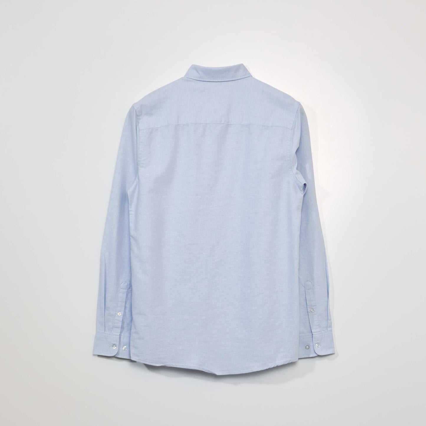 Chemise en coton oxford Bleu