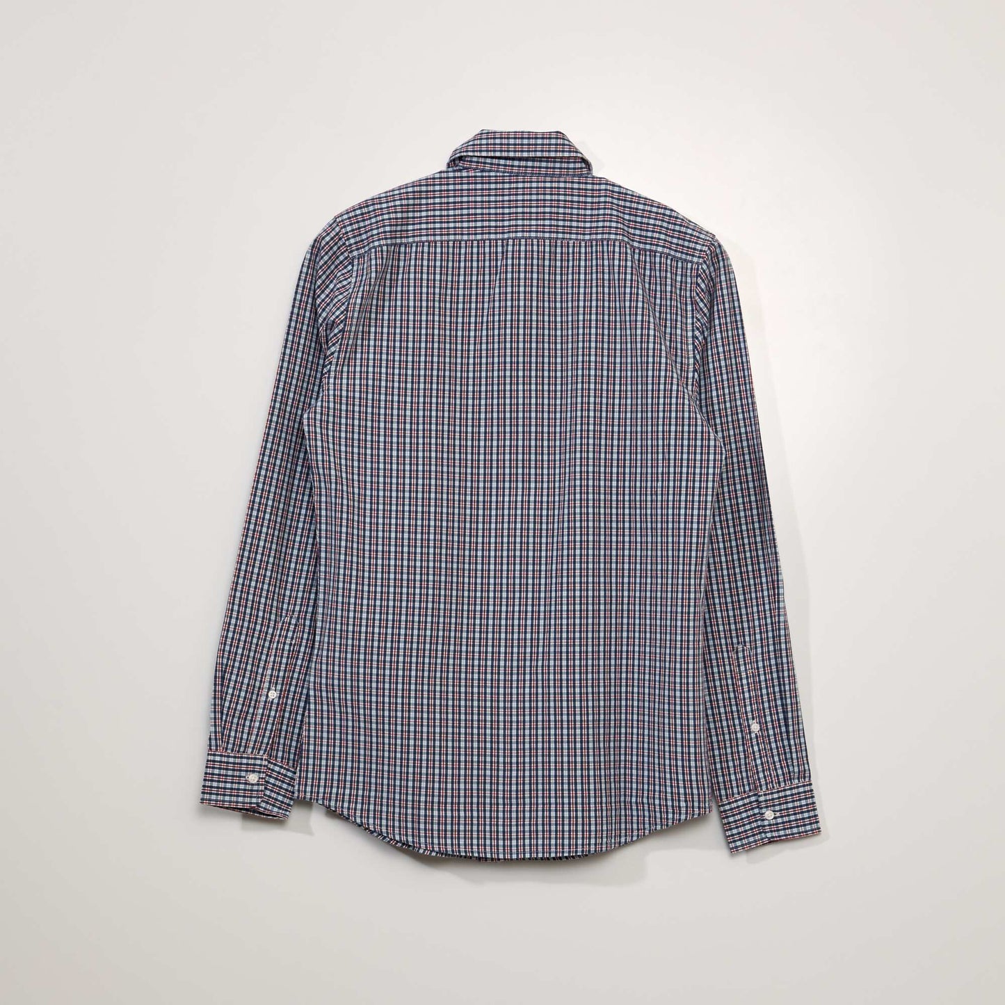 Chemise en coton Bleu