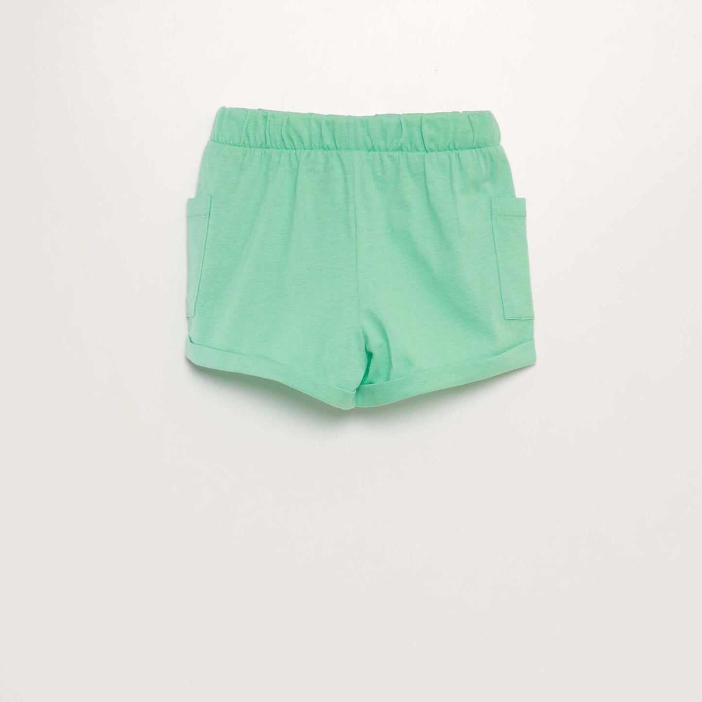 Ensemble t-shirt + short - 2 pièces Blanc/vert