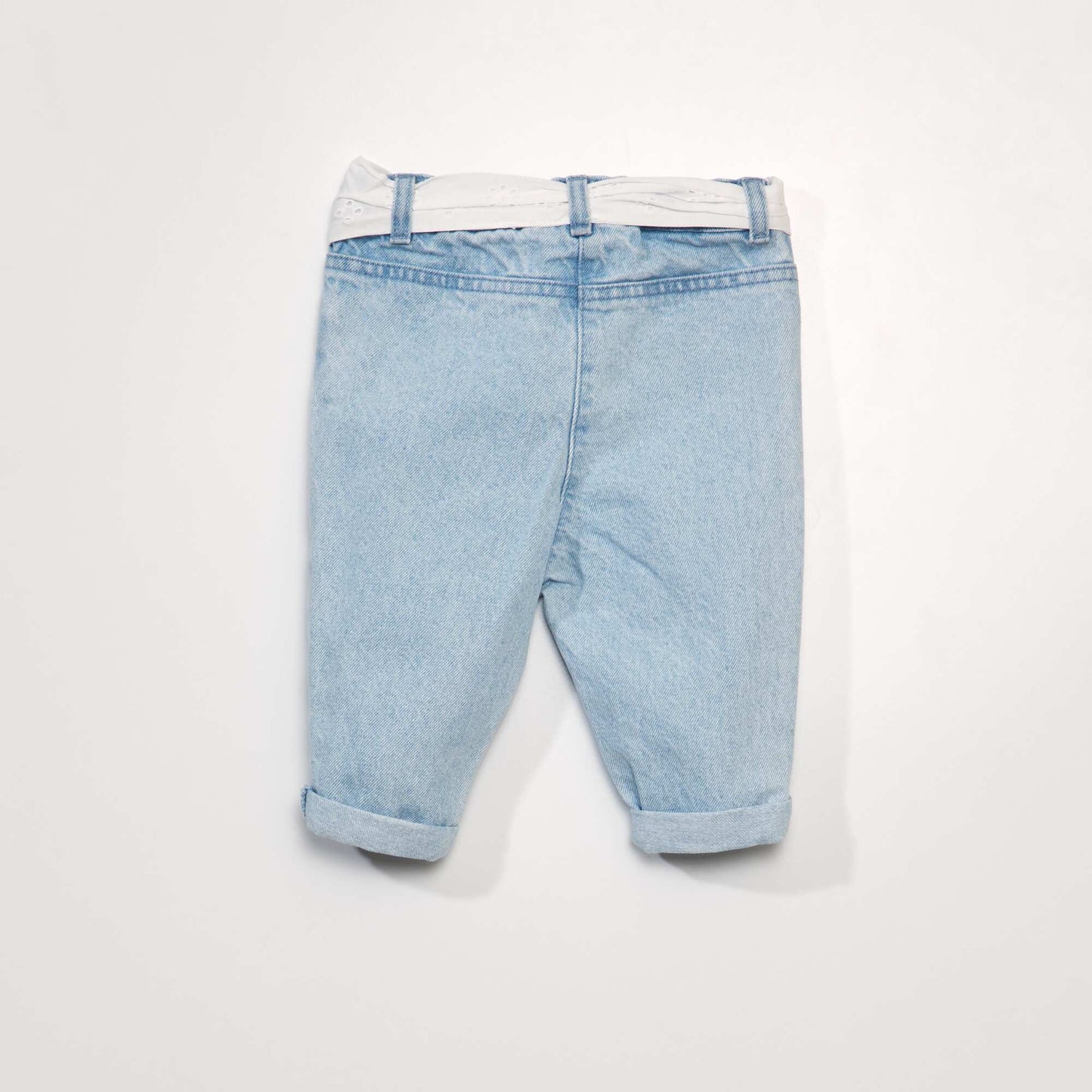 Pantalon en denim et broderies 'Mickey' Denim