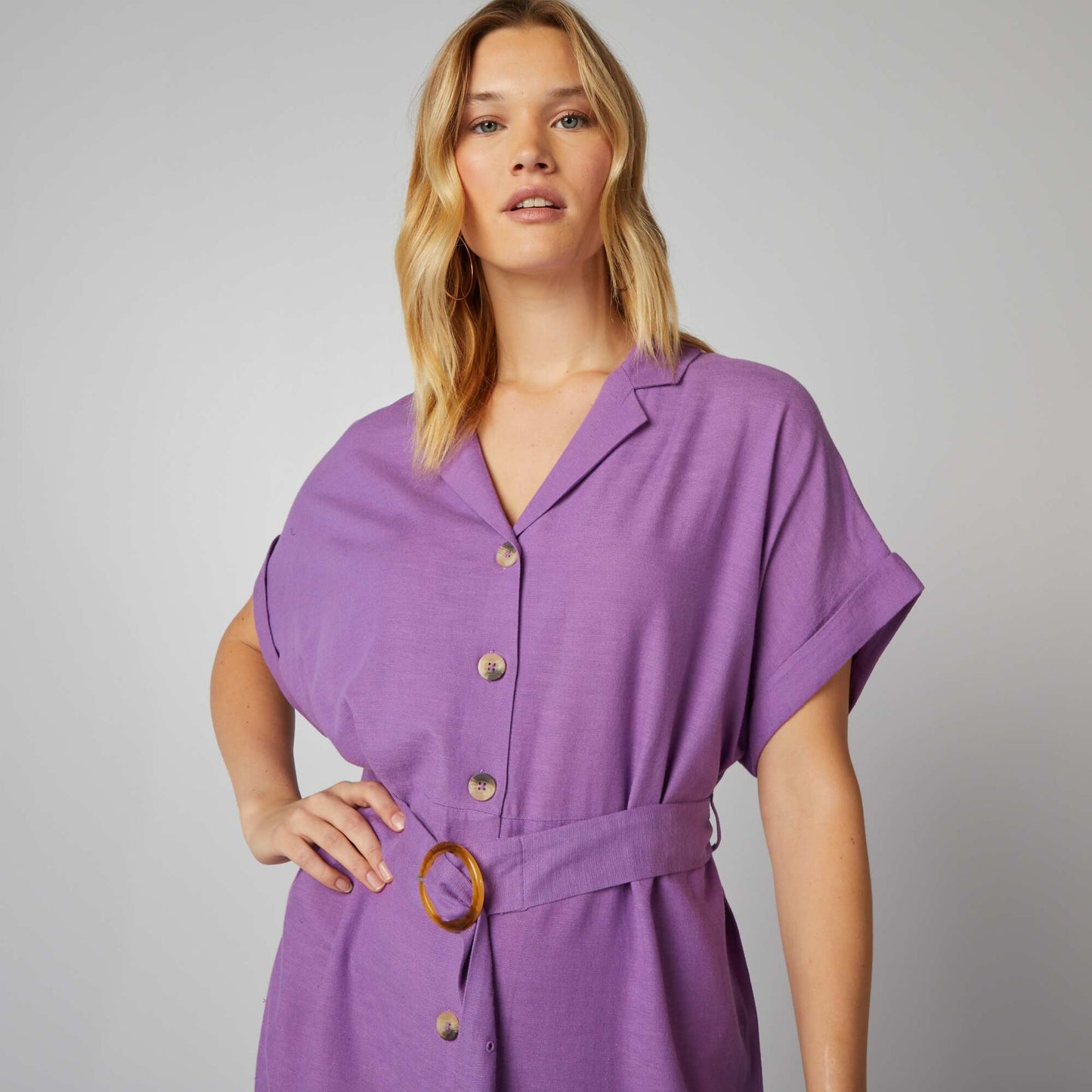 Robe chemise VIOLET