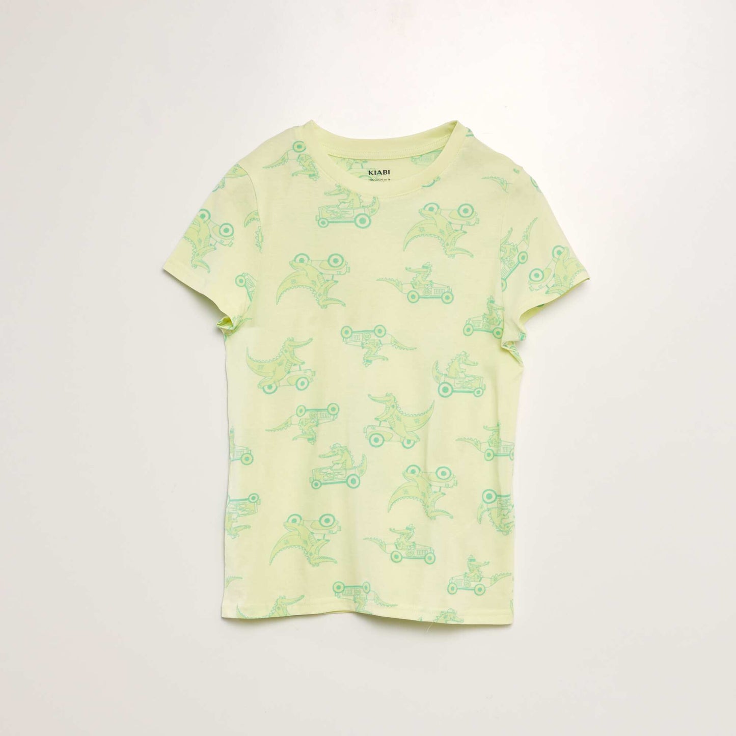 Pyjama court t-shirt + short - 2 pièces Vert