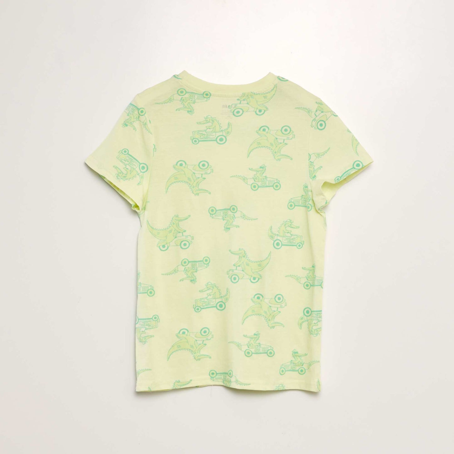 Pyjama court t-shirt + short - 2 pièces Vert