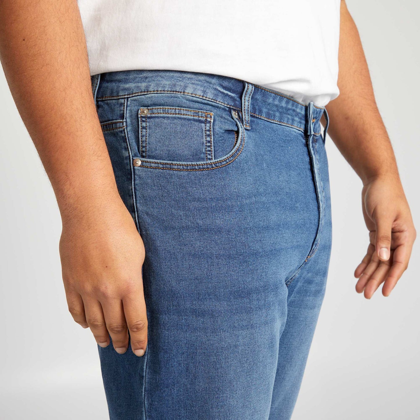 Jean slim stretch - L32 Bleu