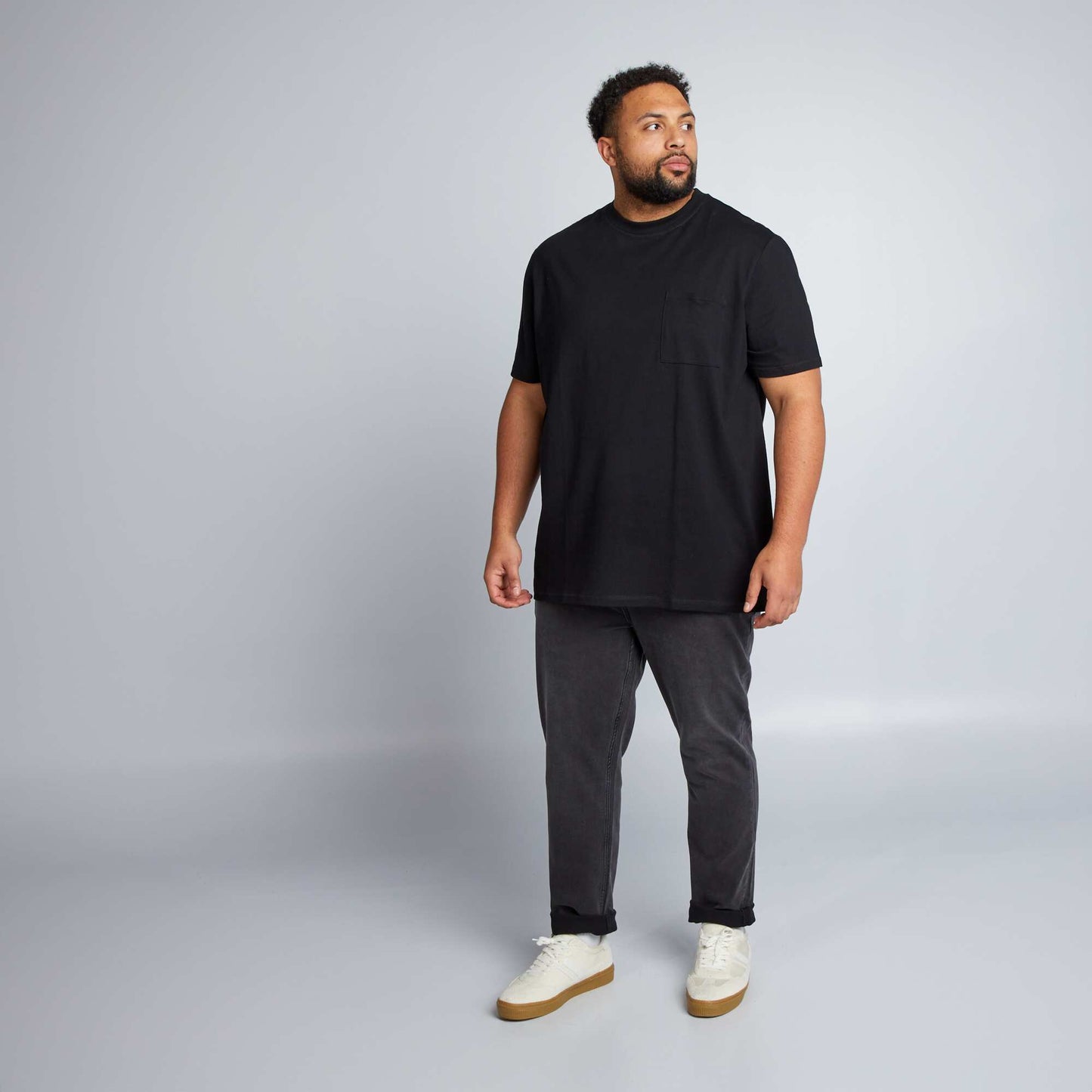 Jean slim stretch - L32 Gris anthracite