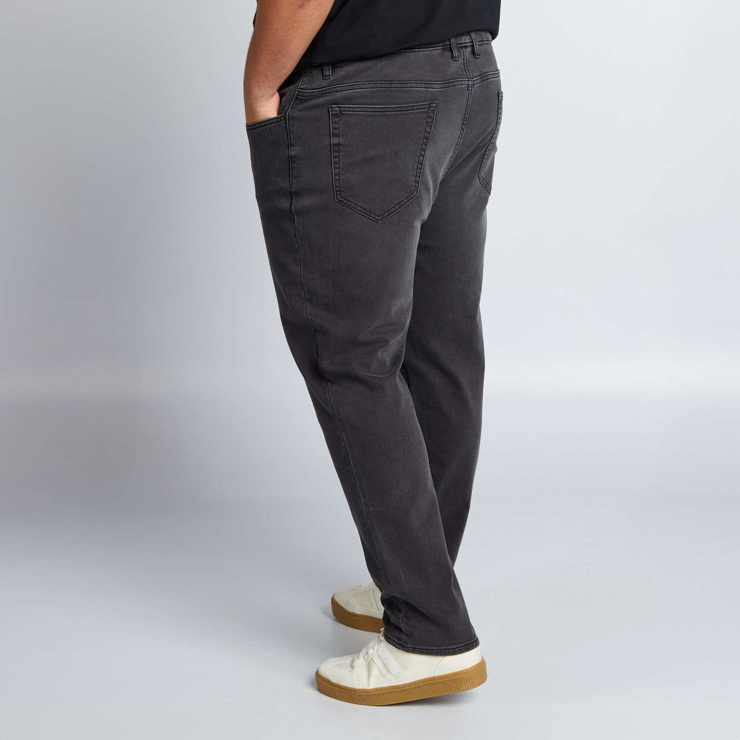 Jean slim stretch - L32 Gris anthracite