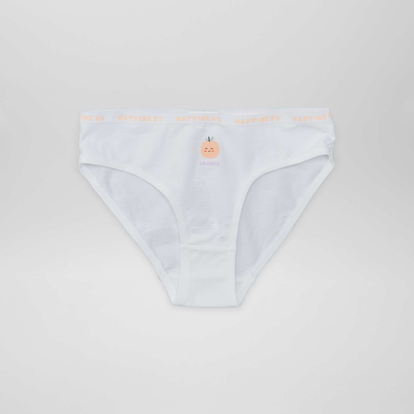 Lot de 4 culottes imprimées Orange