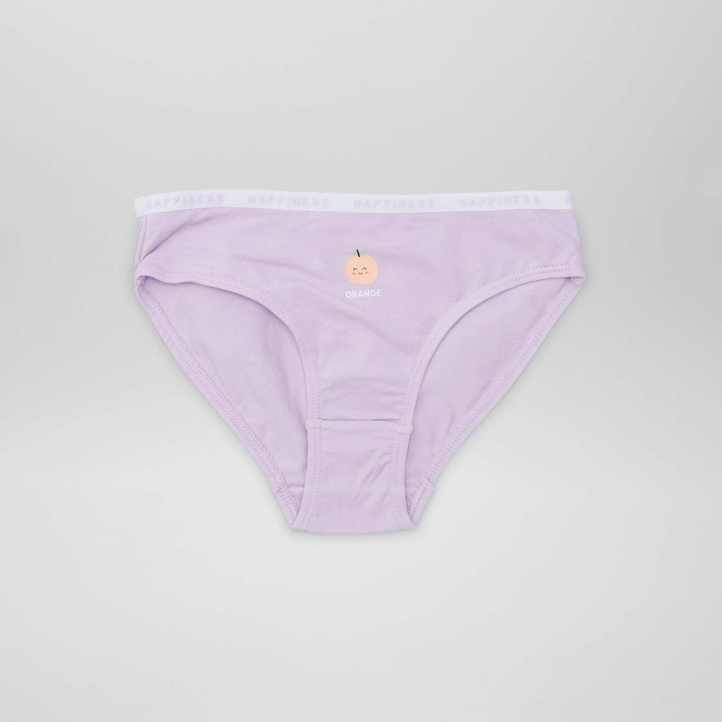 Lot de 4 culottes imprimées Orange