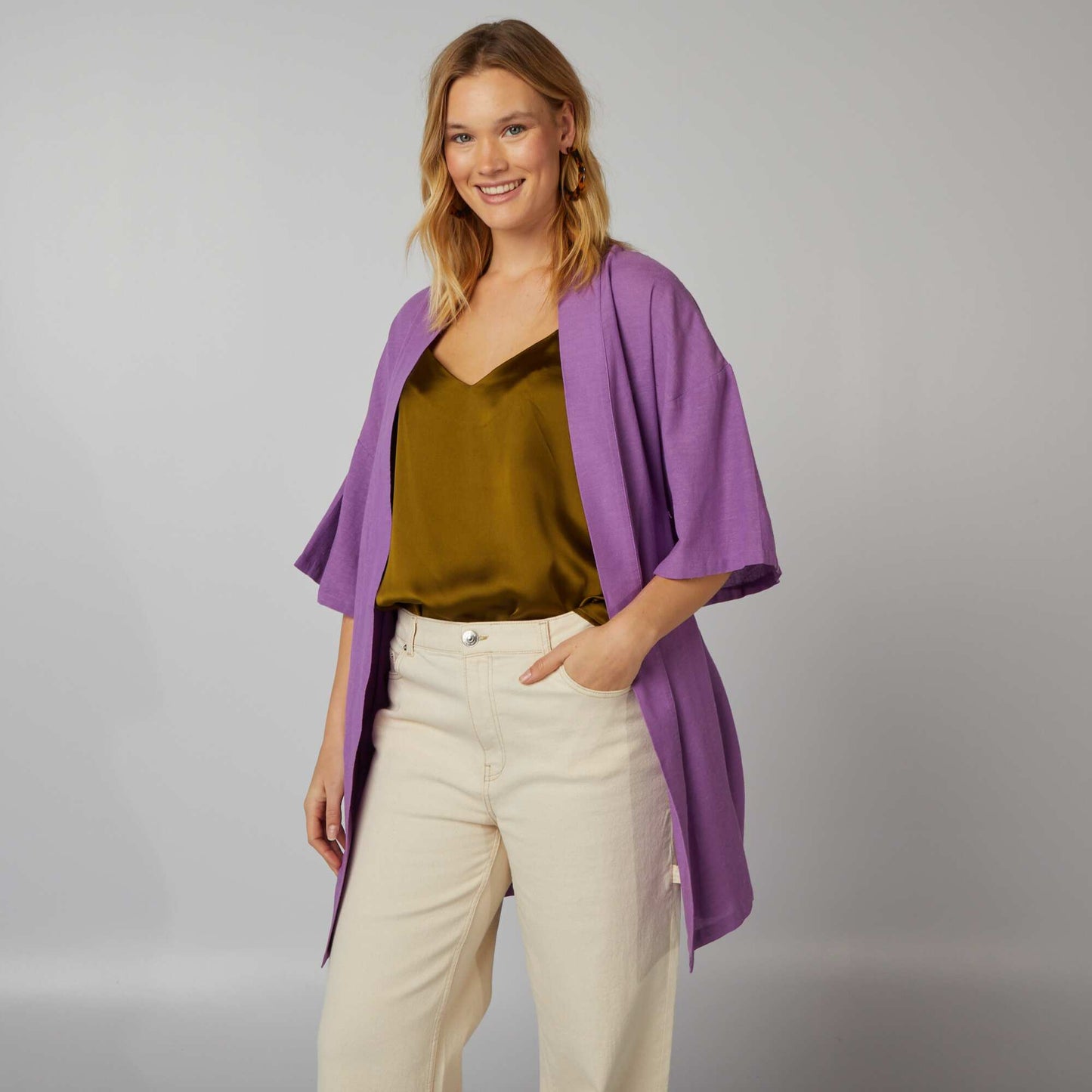 Veste kimono VIOLET