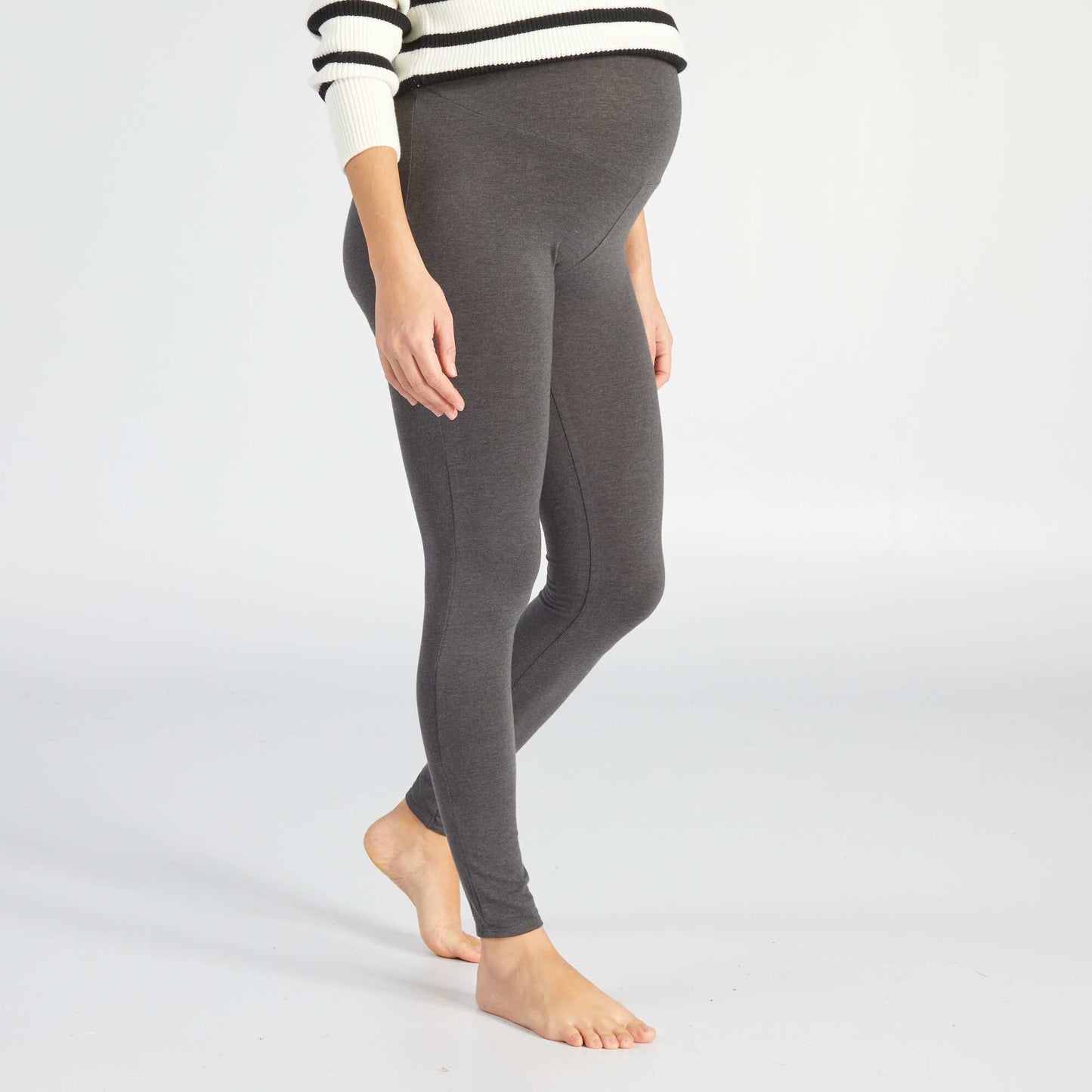Legging maternité Gris