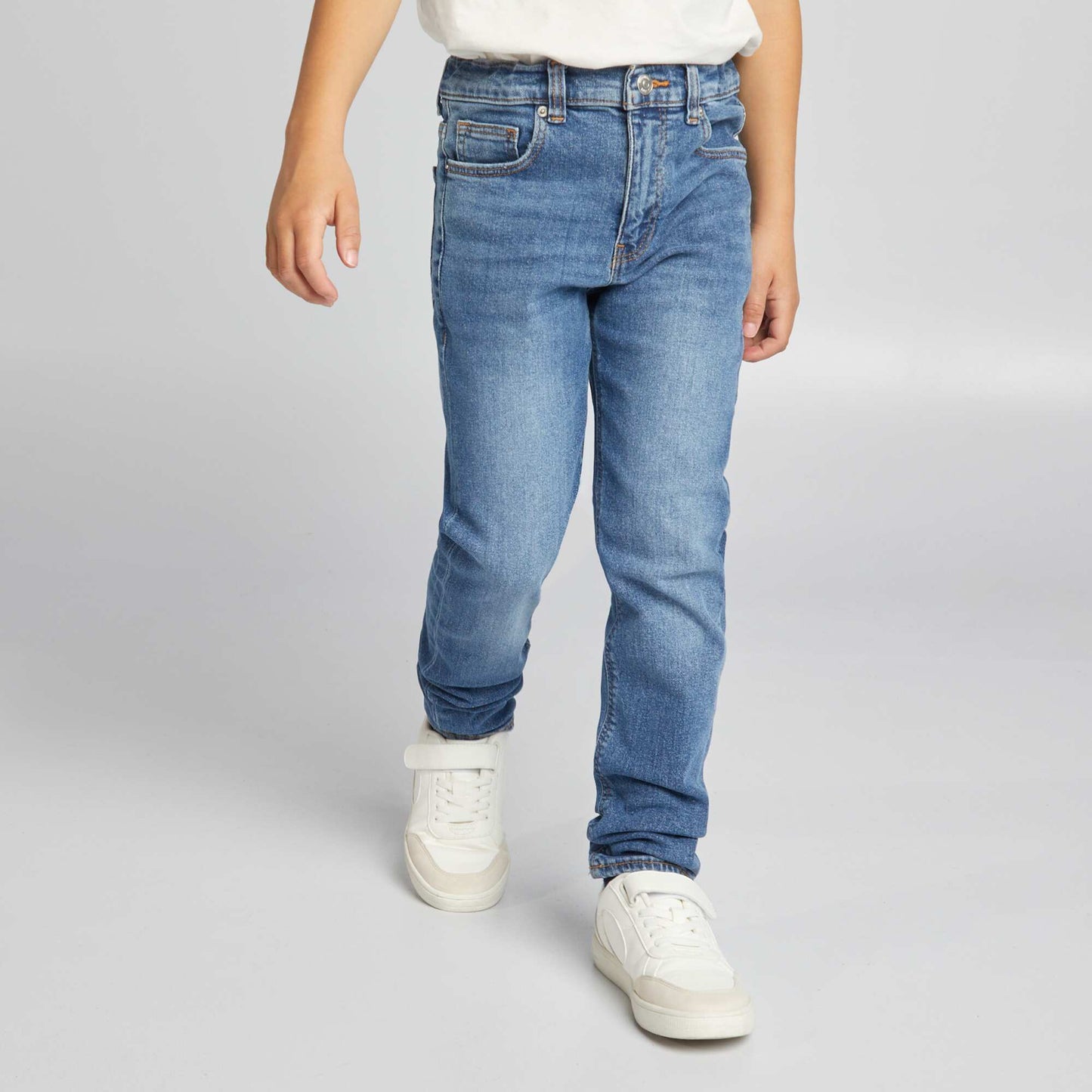 Jean slim taille ajustable Stone
