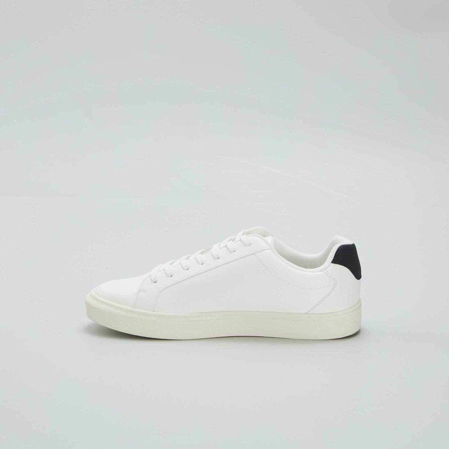 Baskets basses texturées BLANC