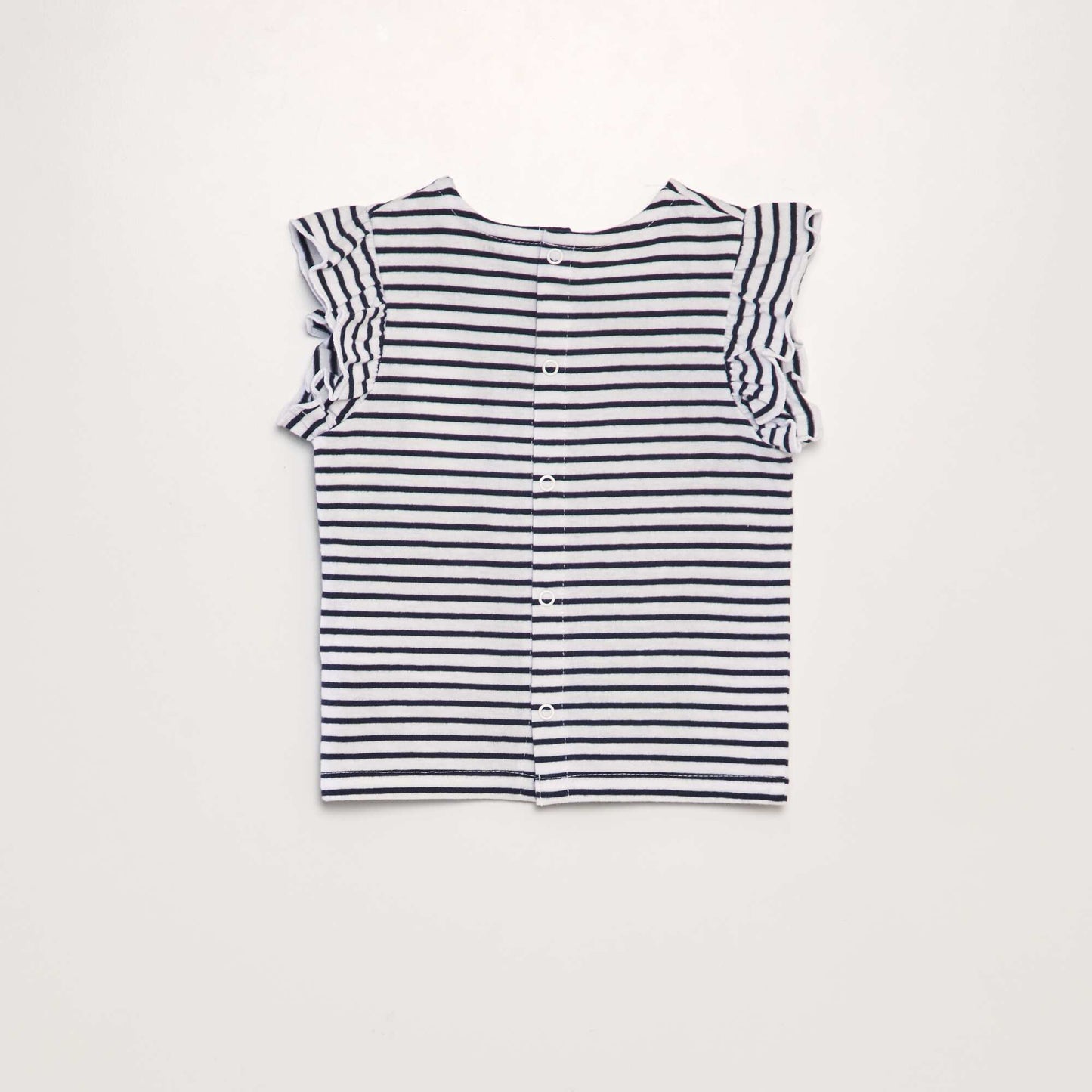 T-shirt à volants Marine