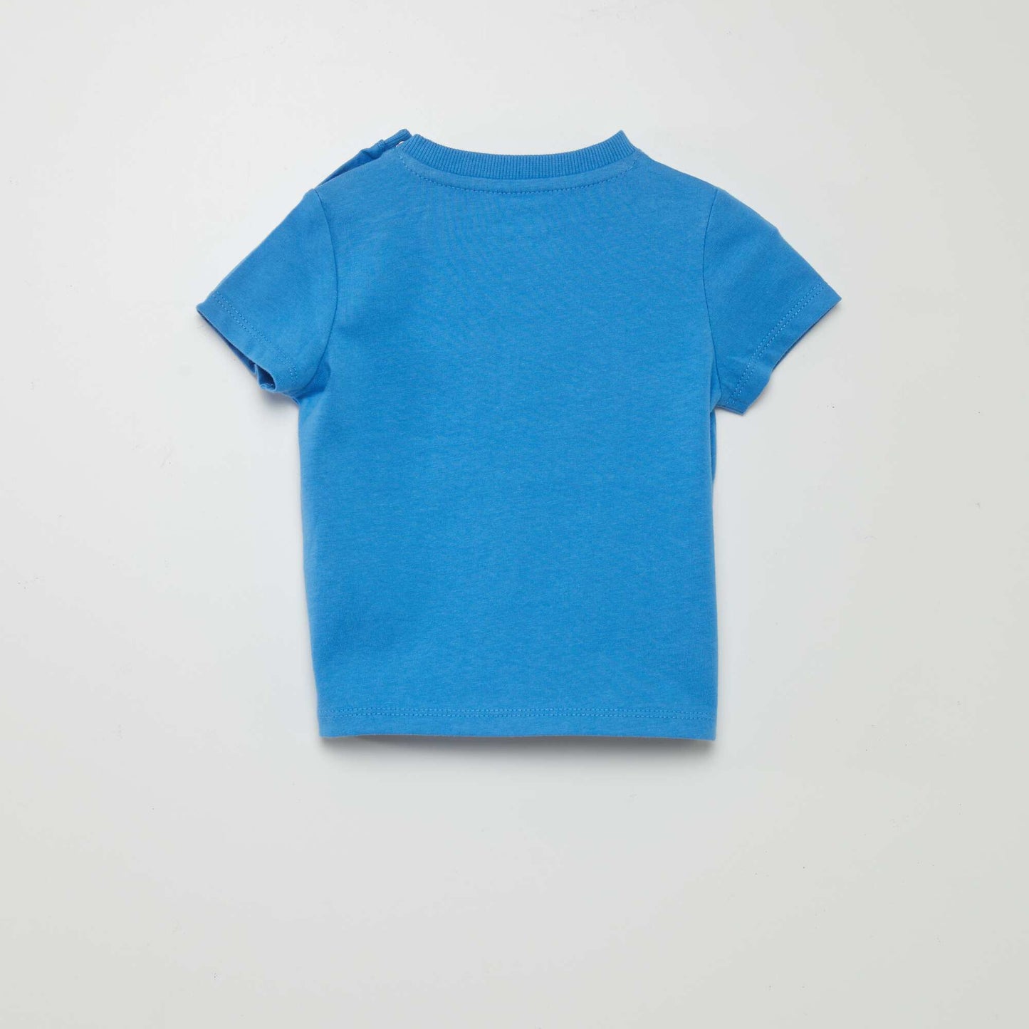 T-shirt à manches courtes avec poches Bleu
