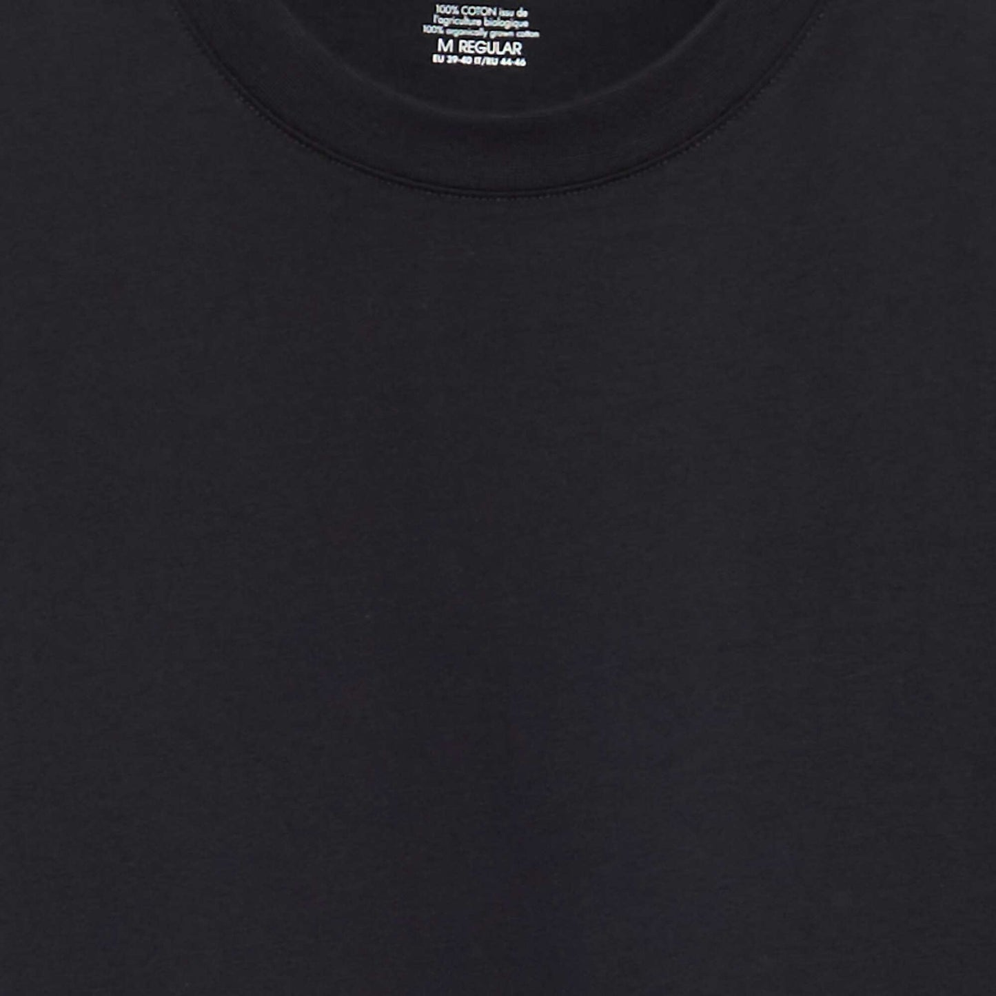 T-shirt à col rond en coton - Tough Cotton™ noir