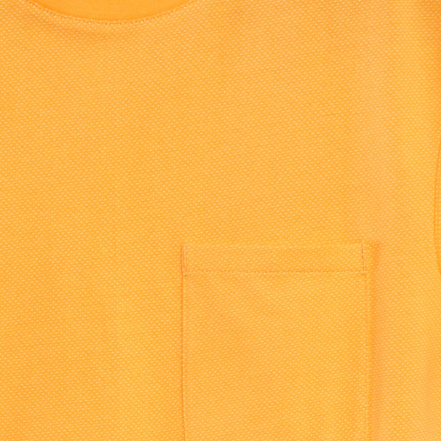 T-shirt moucheté à poche poitrine Orange