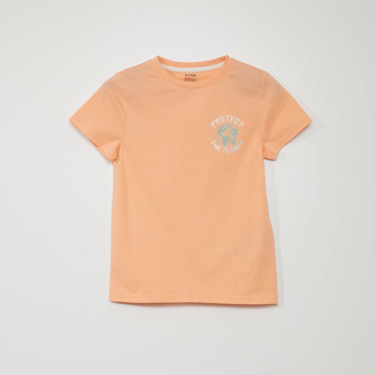 Lot de 3 t-shirts en jersey Bleu/Rose/Blanc