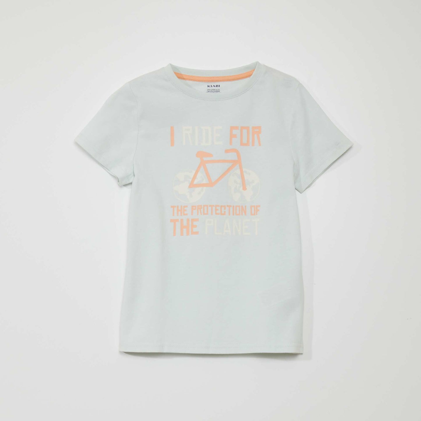 Lot de 3 t-shirts en jersey Bleu/Rose/Blanc