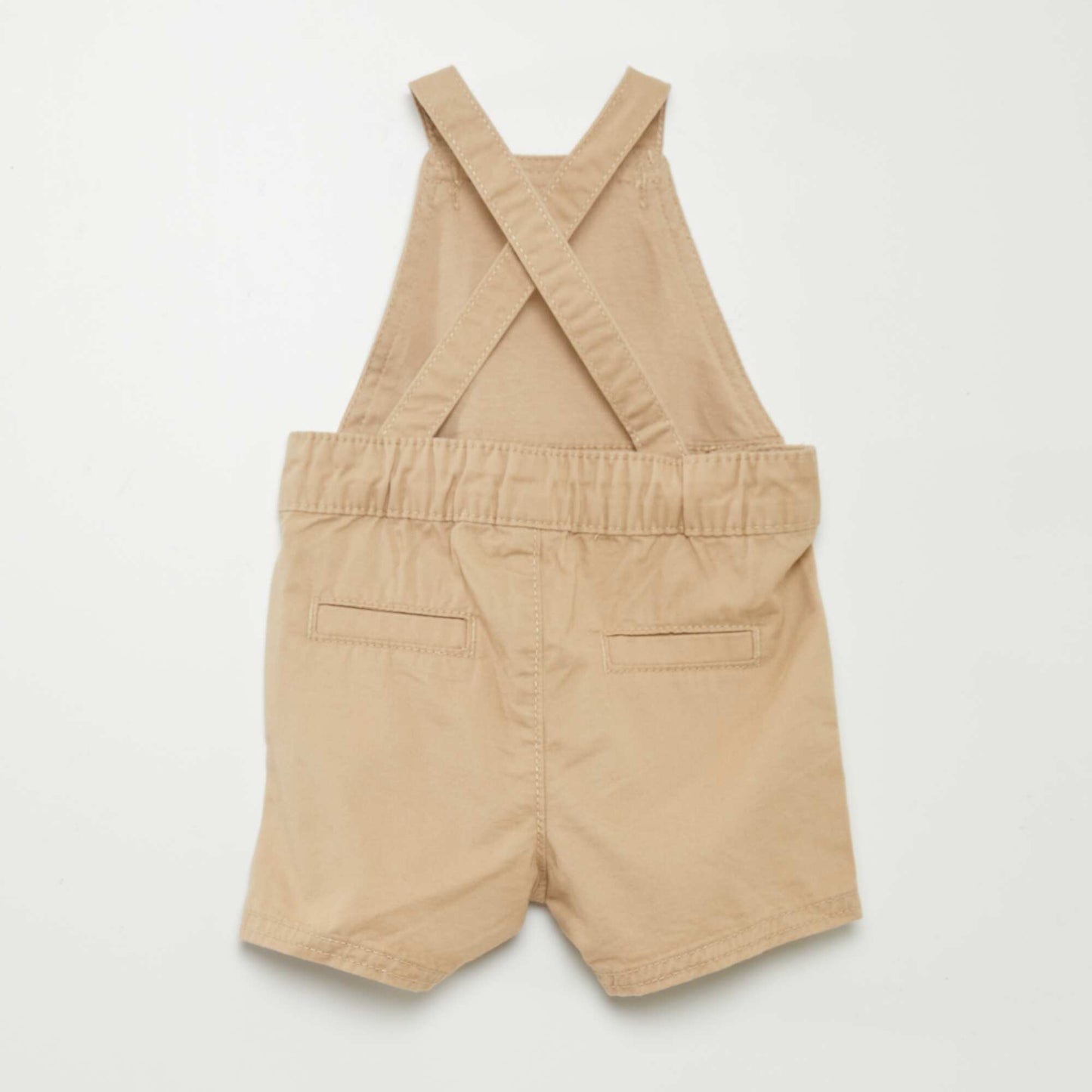 Salopette en molleton Beige