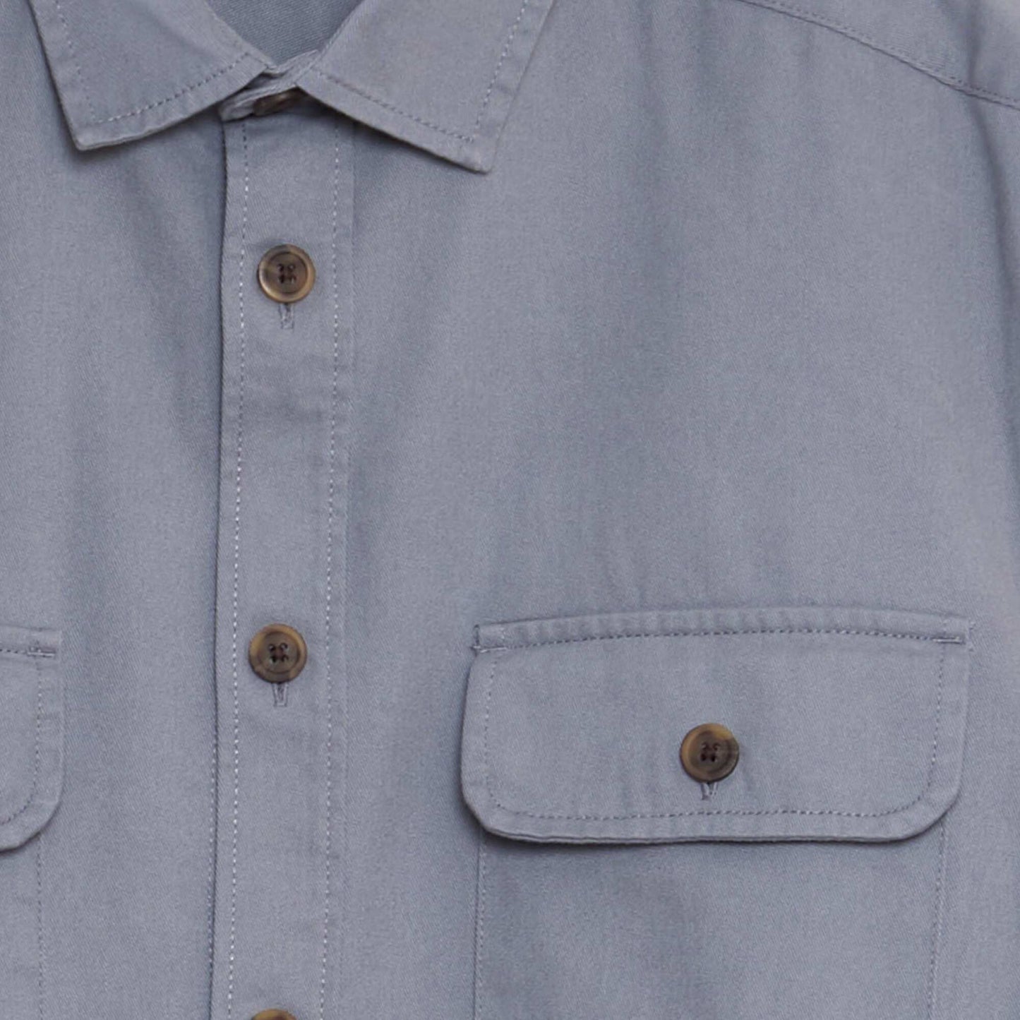 Surchemise en coton Bleu