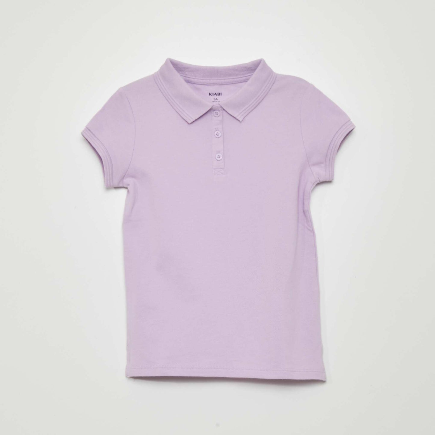 Polo manches courtes Violet