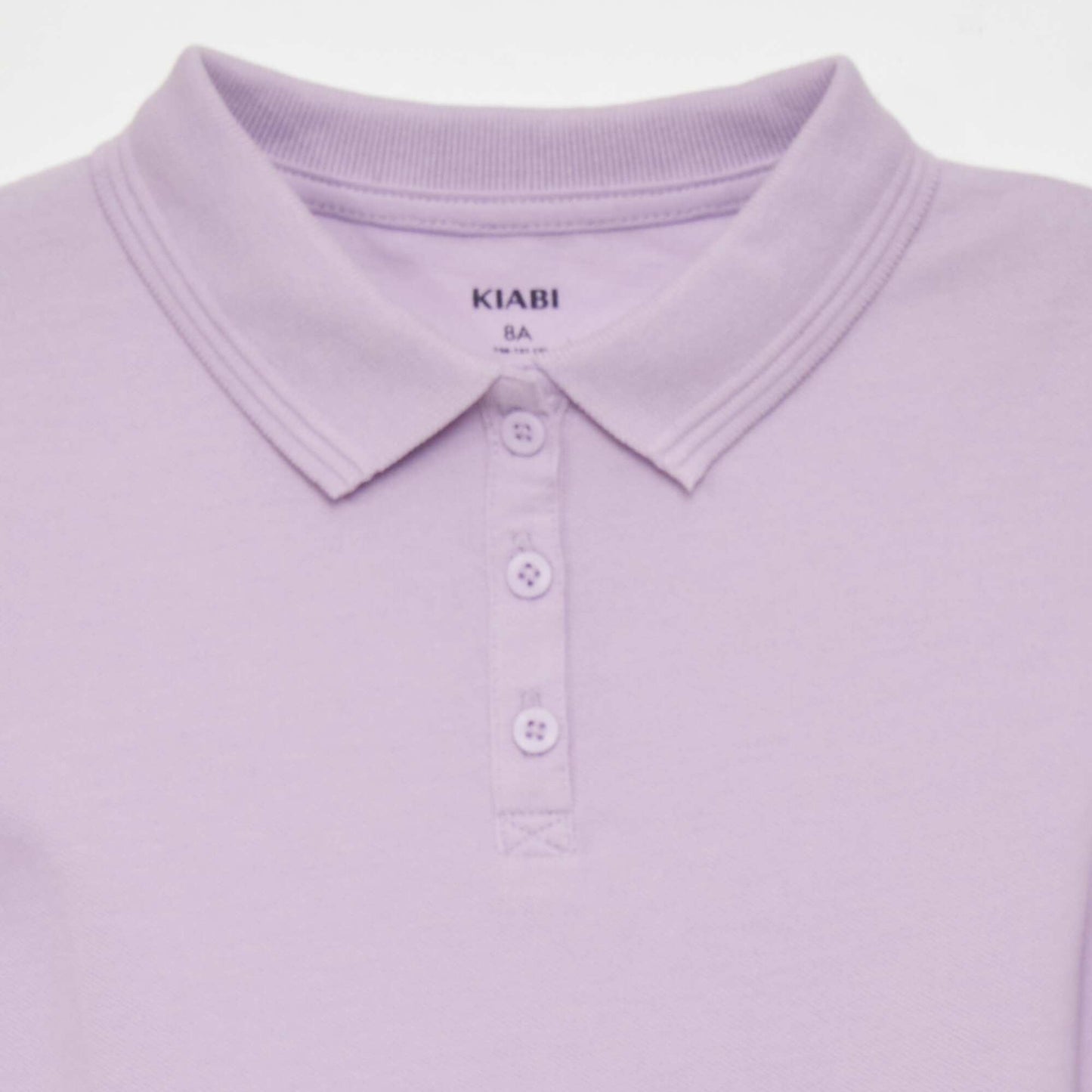 Polo manches courtes Violet