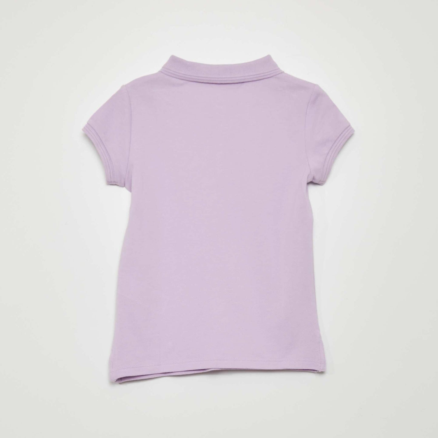 Polo manches courtes Violet