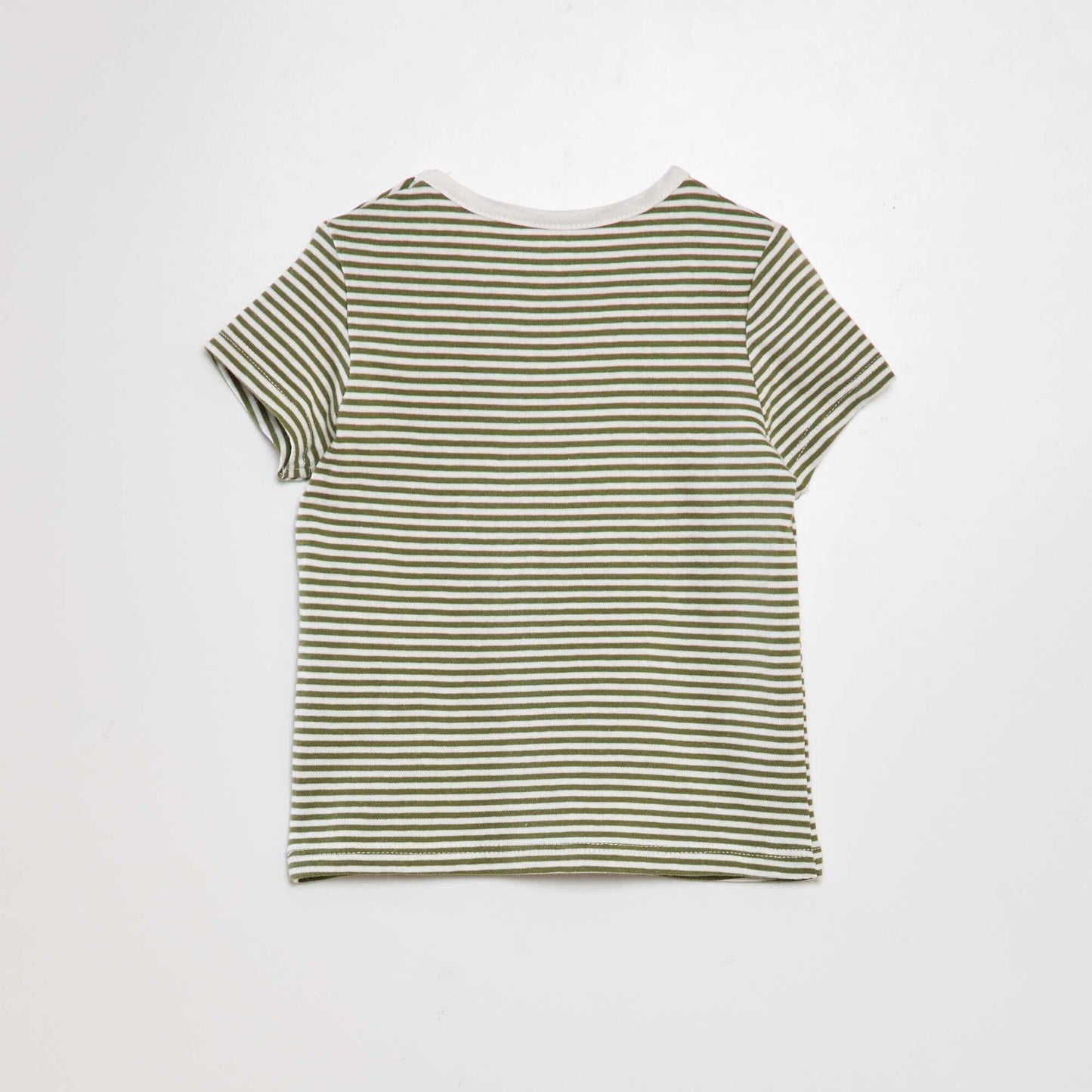 Tee-shirt épaule boutonnée Kaki