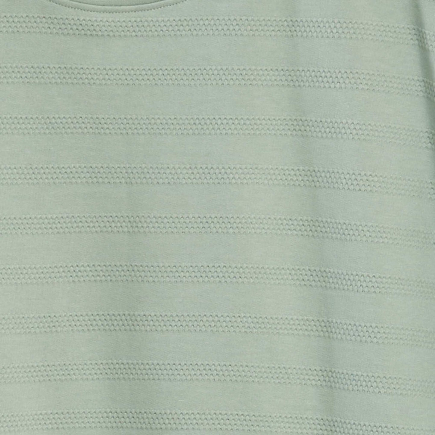 T-shirt en coton texturé Vert
