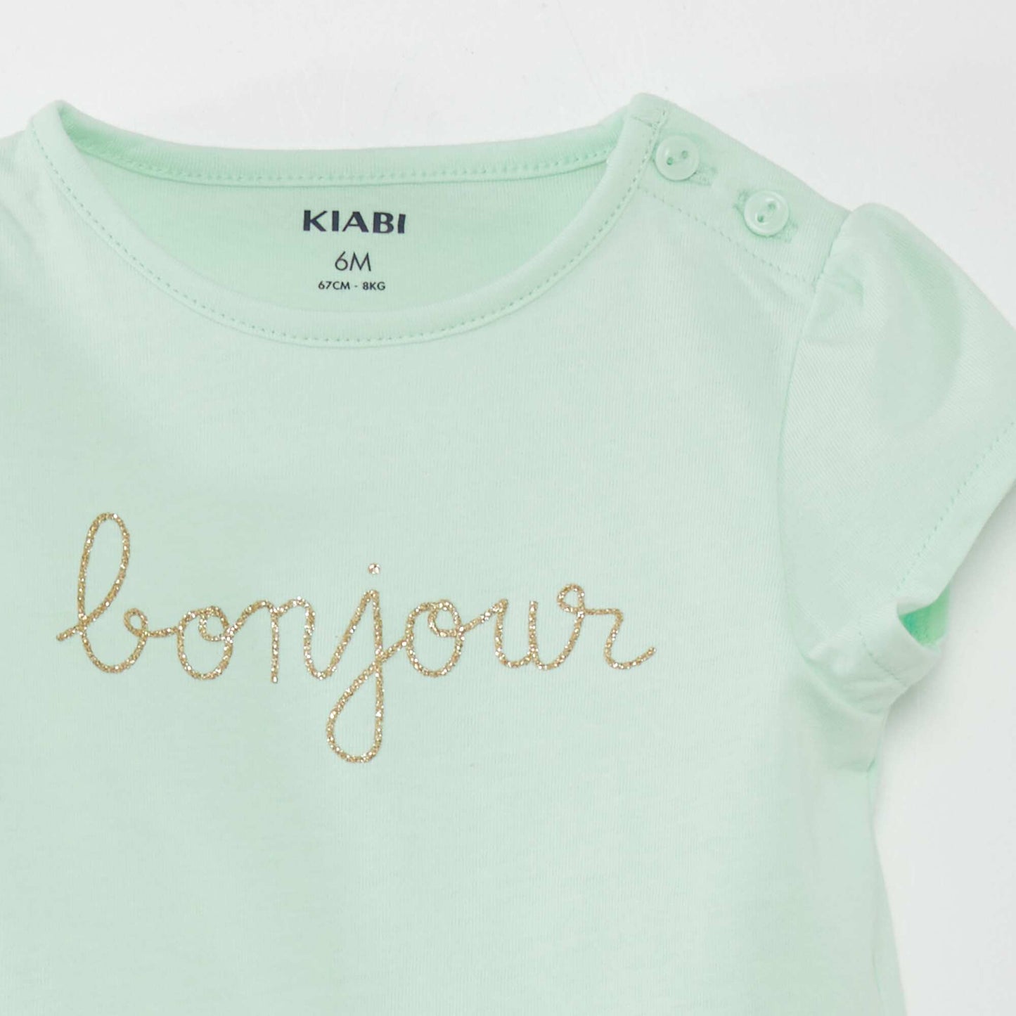 T-shirt animé BLEU
