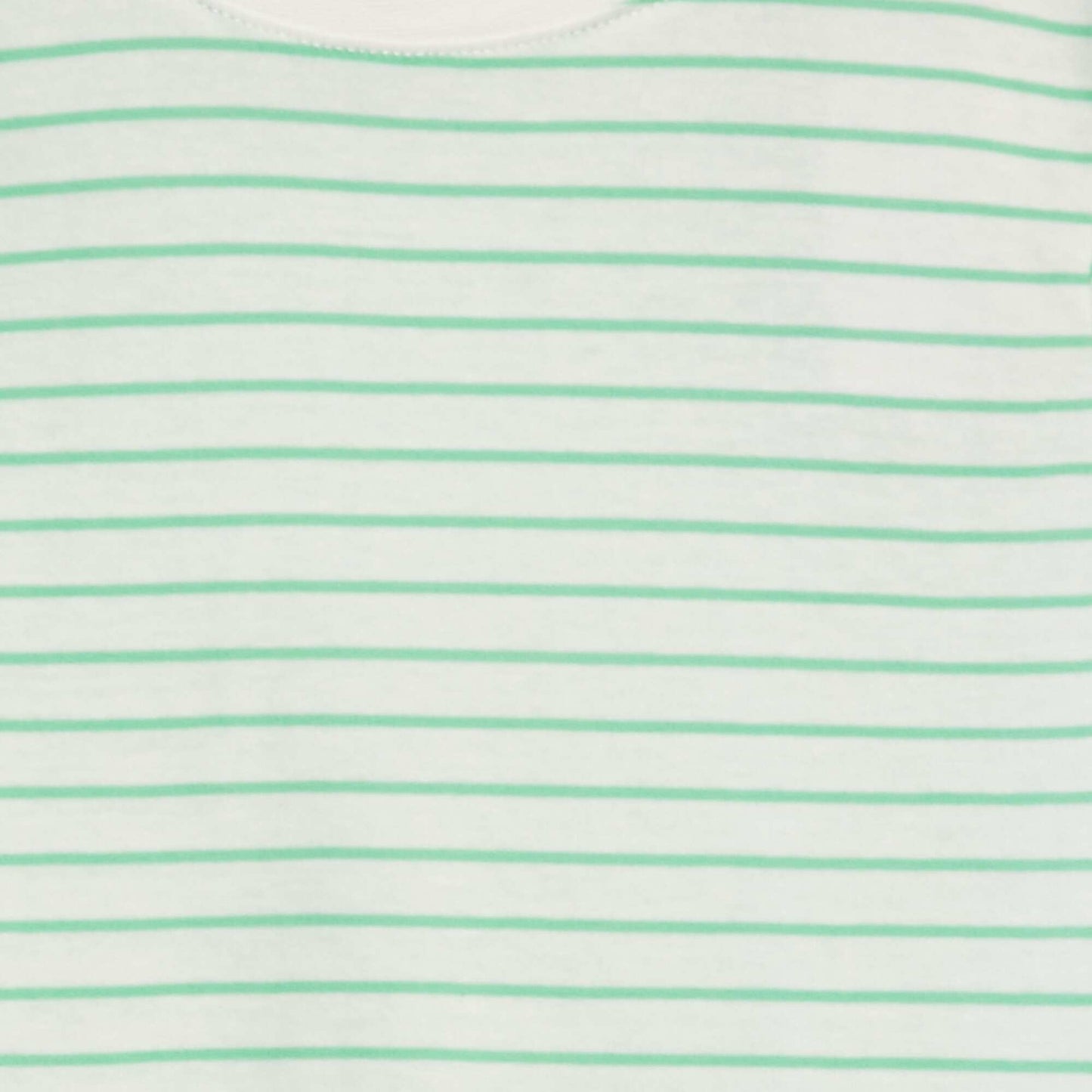 T-shirt rayé Vert rayures