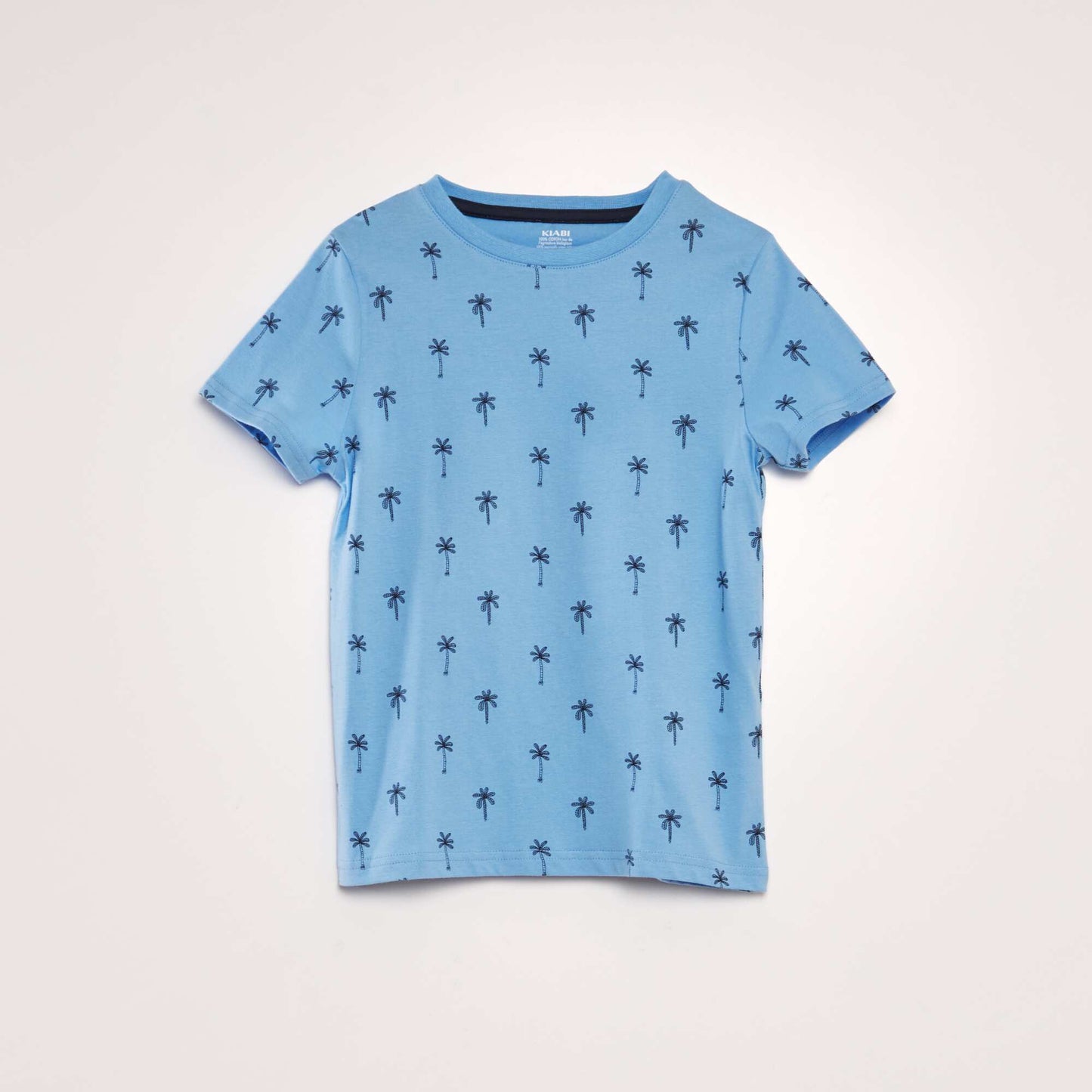 T-shirt imprimé Bleu palm