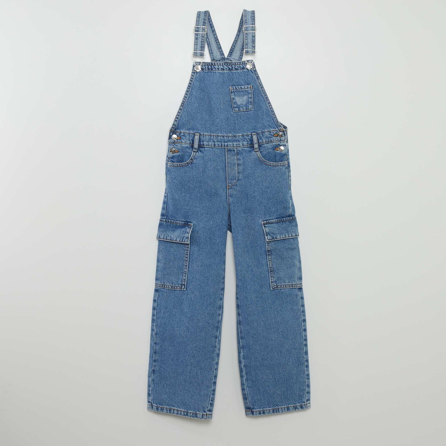 Salopette en jean Bleu