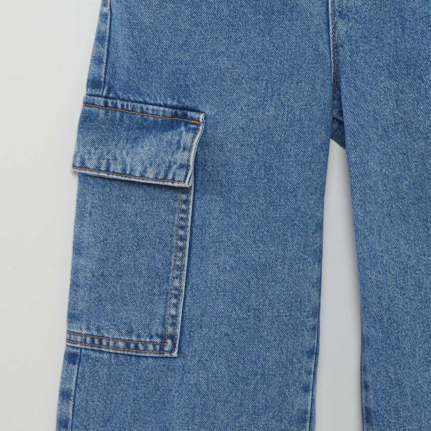 Salopette en jean Bleu