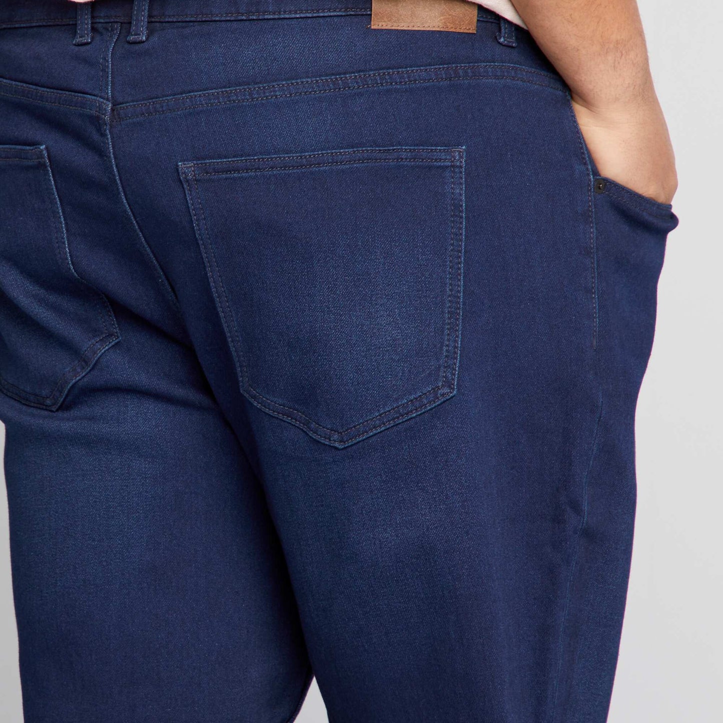 Bermuda en jean Bleu