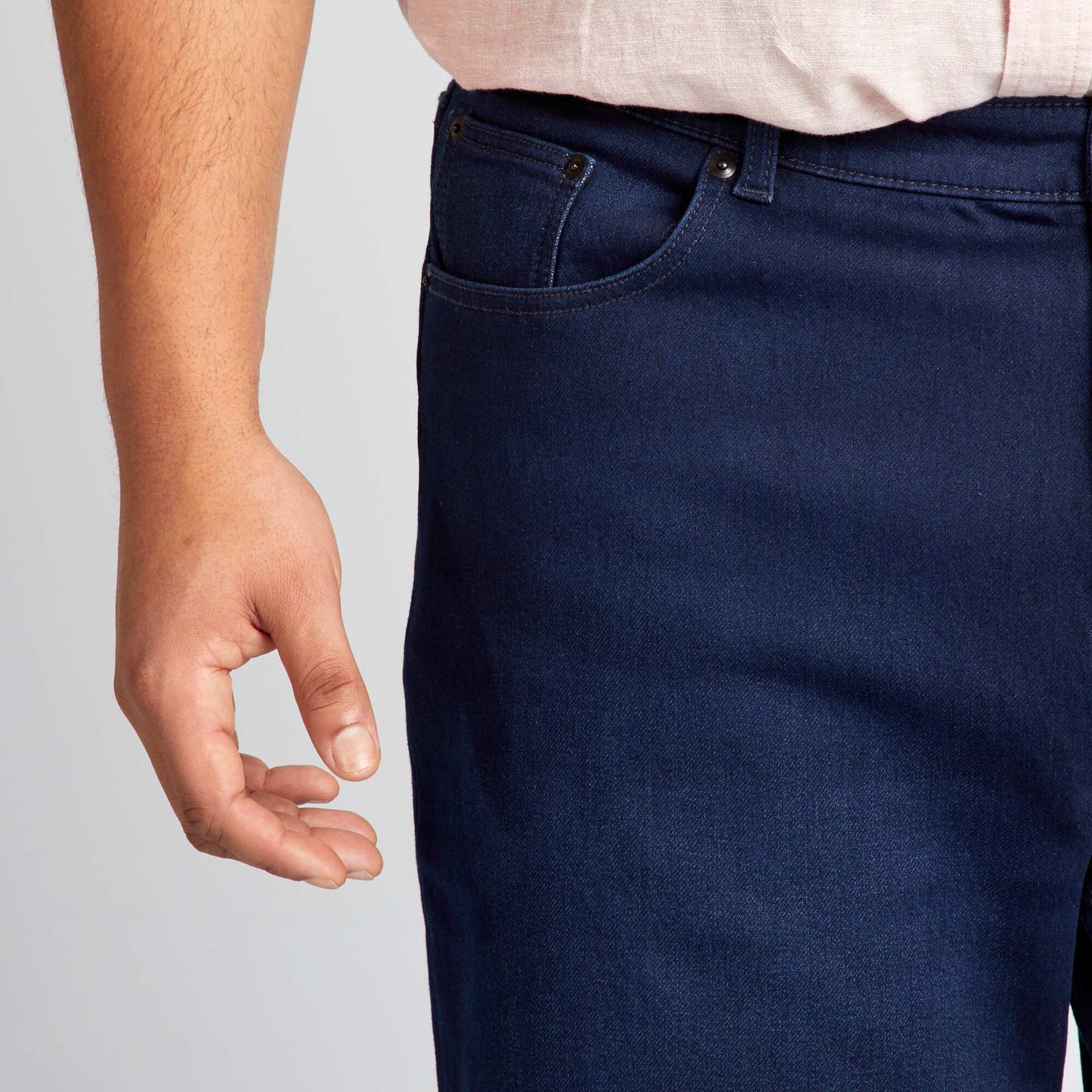 Bermuda en jean Bleu