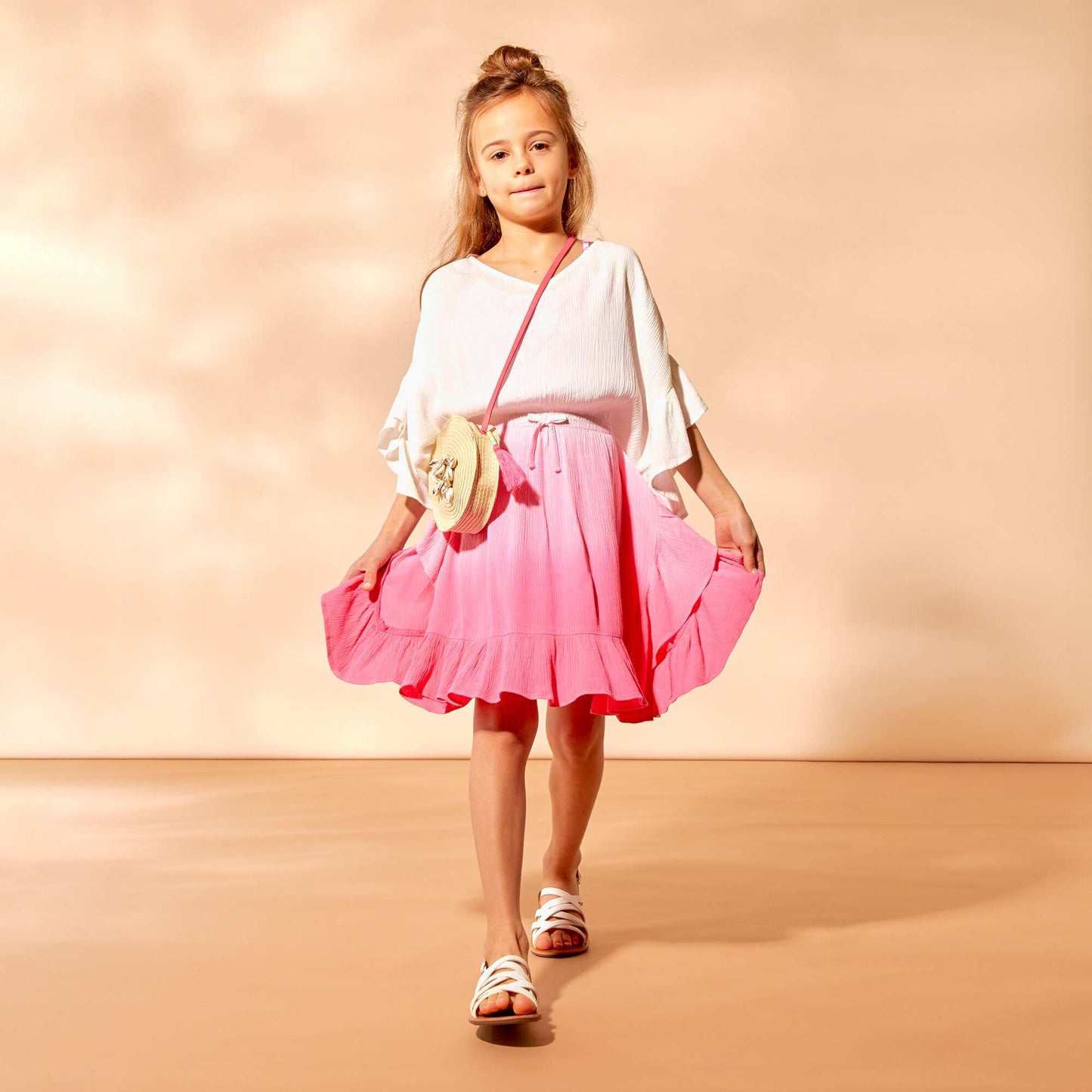 Robe de plage Rose