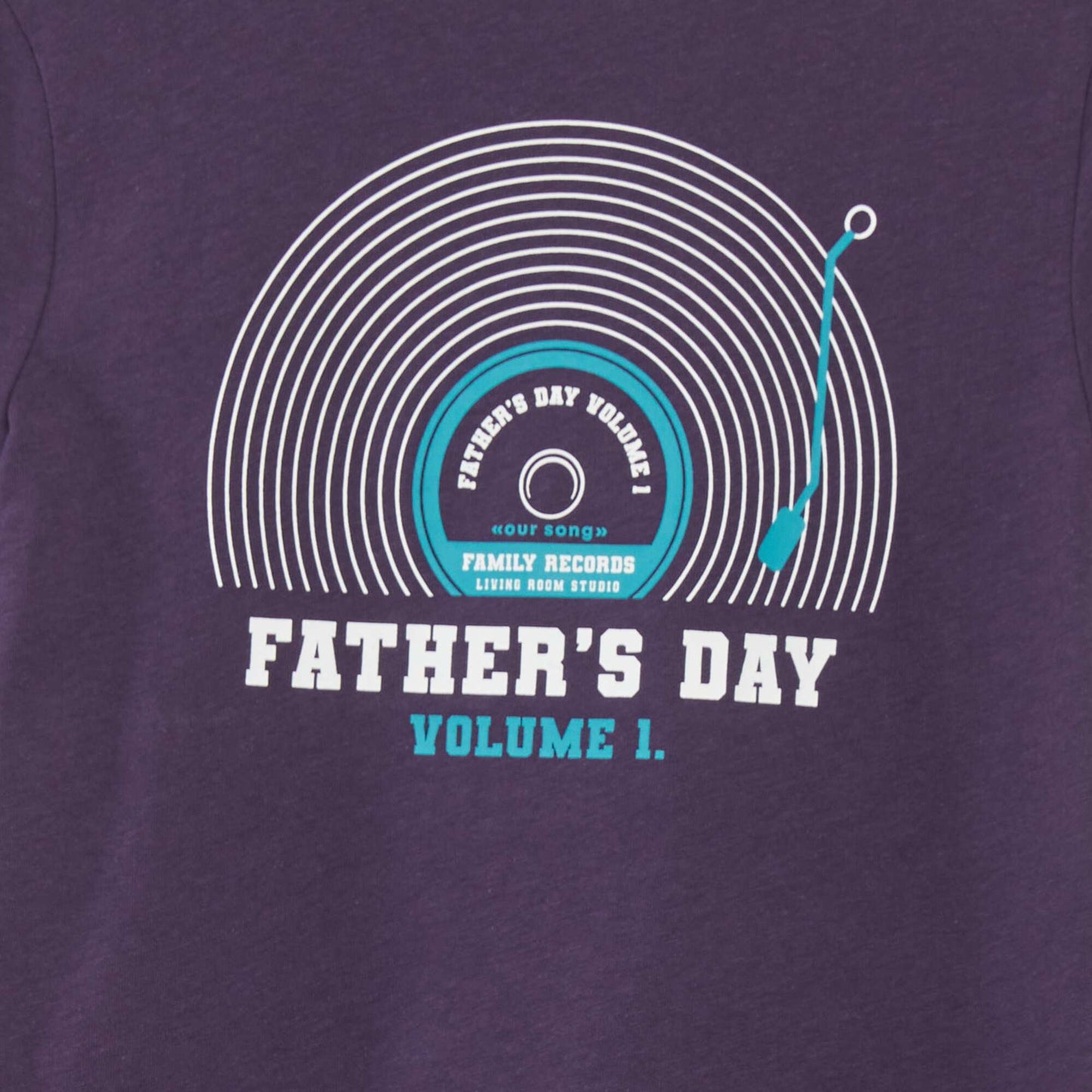T-shirt en coton imprimé Violet