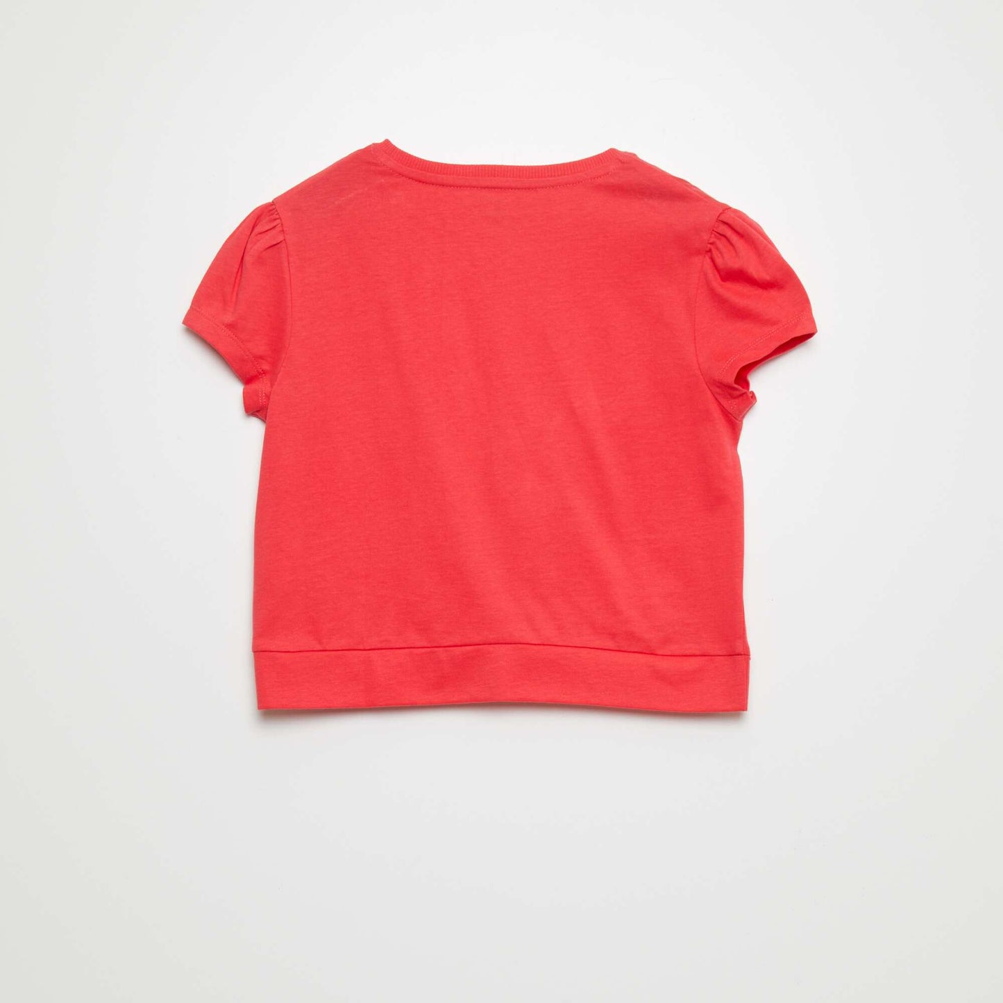Tee-shirt noué devant Rose